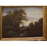 Geoffrey Mace, two oils on board, Norfolk landscapes, 8 1/2 x 11 1/2 ins and 10 x 11 ins (2)