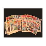 ONE BOX: approximately 175 Eagle comics, 1960-64