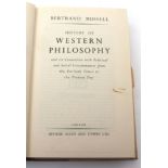 BERTRAND RUSSELL: HISTORY OF WESTERN PHILOSOPHY, London, George Allen & Unwin, 1946, 1st edition,