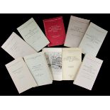 DEVON AND CORNWALL RECORDS SOCIETY, 8 titles: EXETER IN THE SEVENTEENTH CENTURY, 1957; GEORGIAN