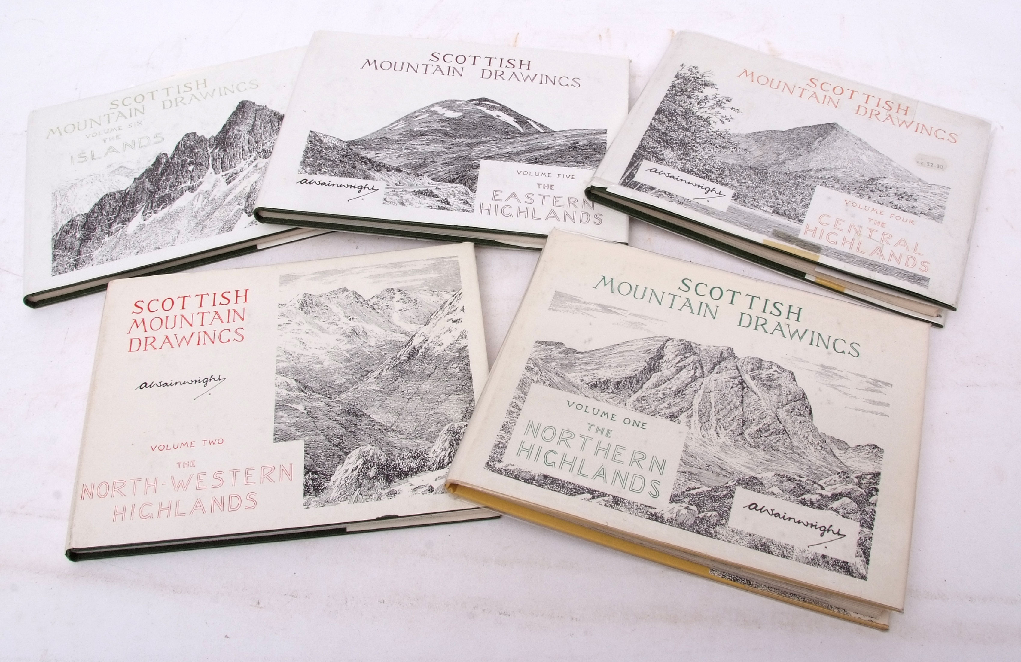 A WAINWRIGHT: SCOTTISH MOUNTAIN DRAWINGS ... THE NORTHERN HIGHLANDS; ... THE NORTH WESTERN