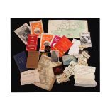 Box File: Railway ephemera including vintage early/mid-20th century railway tickets, circa early