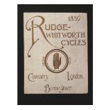 RUDGE-WHITWORTH LIMITED, COVENTRY: RUDGE-WHITWORTH CYCLES, 1897 trade catalogue, 32pp,