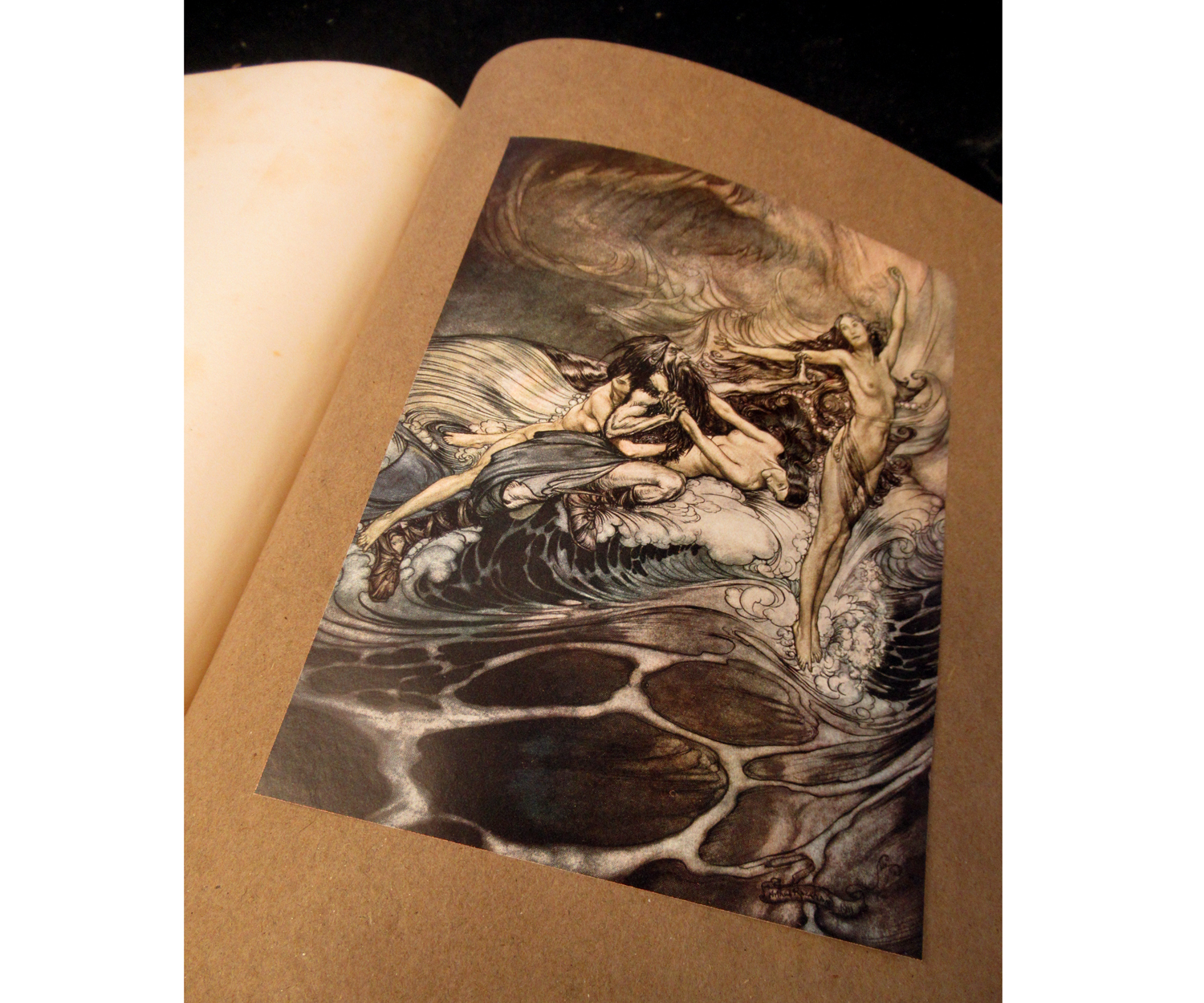 RICHARD WAGNER: SIEGFRIED AND THE TWILIGHT OF THE GODS, illustrated Arthur Rackham, London, - Image 8 of 26