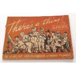 JOCK LEYDEN: THERE'S A THING!, reproduced by courtesy of "The Natal Daily News", 1944, signed and