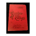 SINGER CYCLE CO LIMITED, COVENTRY: ILLUSTRATED CATALOGUE OF SINGER CYCLES, 1898 trade catalogue,