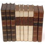 FRIEDRICH SCHOEDLER: DAS BUCH DER NATUR ..., Brunswick, 1862-60, 2 volumes, old half calf marbled