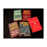 AGATHA CHRISTIE: 5 titles: THE HOLLOW, London, Collins Crime Club 1946, 1st edition, original cloth,