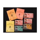 ROME 1960 OLYMPICS XVII OLYMPIAD, original official athletics programmes 1st, 2nd and 3rd of