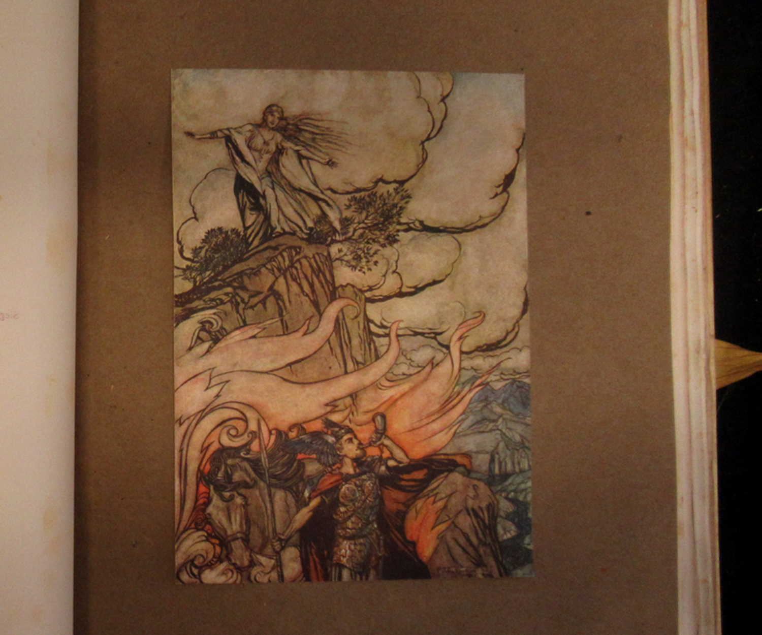 RICHARD WAGNER: SIEGFRIED AND THE TWILIGHT OF THE GODS, illustrated Arthur Rackham, London, - Image 13 of 26