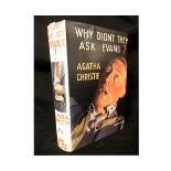 AGATHA CHRISTIE: WHY DIDN'T THEY ASK EVANS?, London, W Collins for The Crime Club, 1934, 1st