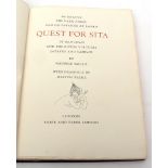 MAURICE COLLIS: QUEST FOR SITA, illustrated Mervyn Peake, London, Faber & Faber, 1946, 1st