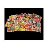 ONE BOX: approximately 45 assorted Viz magazine