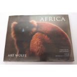 MICHEL A GILDERS: AFRICA, illustrated Art Wolfe (photographer), 2001, 1st edition, oblong,
