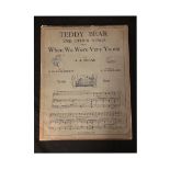 ALAN ALEXANDER MILNE: TEDDY BEAR AND OTHER SONGS FROM "WHEN WE WERE VERY YOUNG", illustrated E H