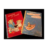 JEAN DE BRUNHOFF: 2 titles: BABAR'S FRIEND ZEPHYR, London, 1937, 1st edition, original cloth