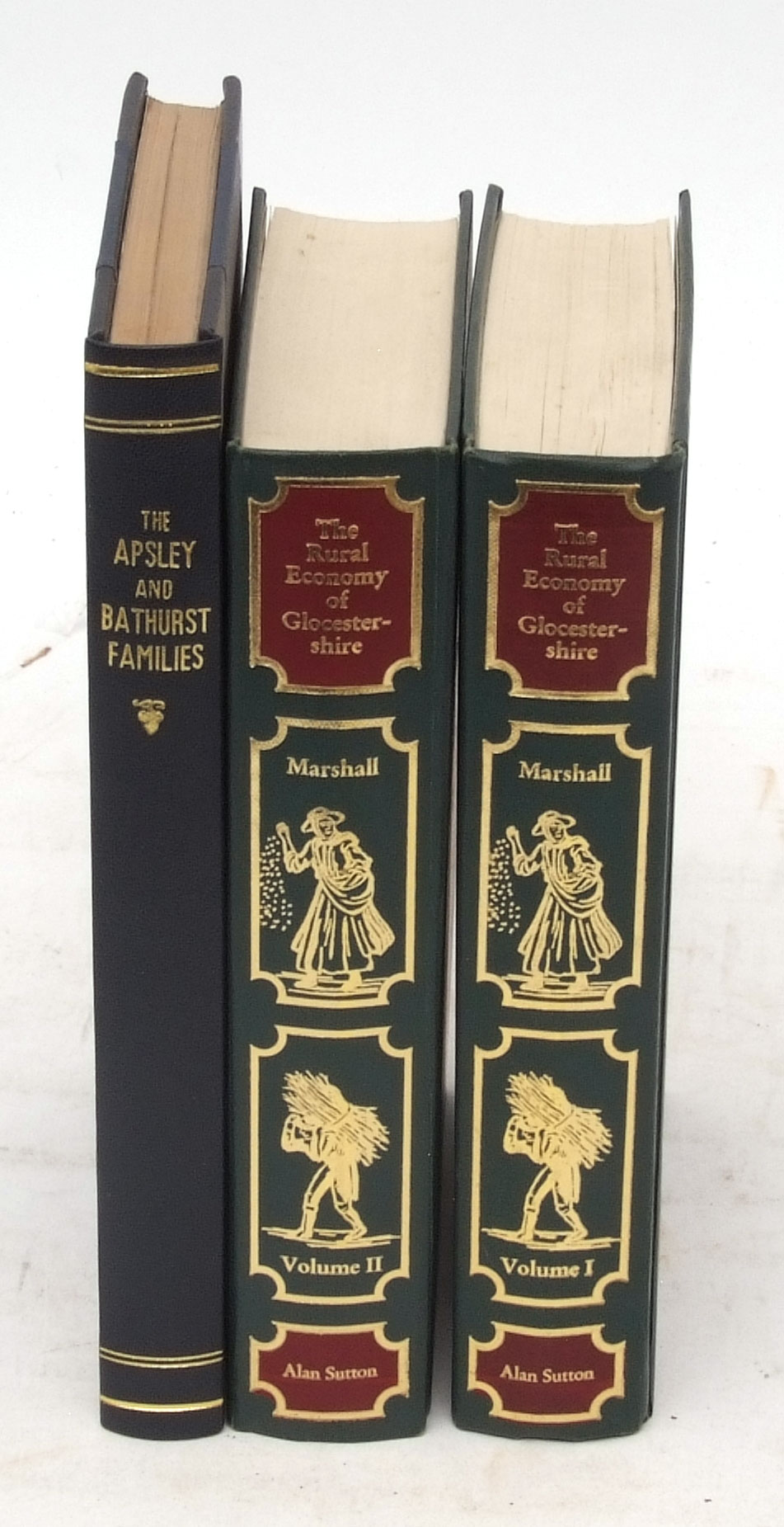 A B BATHURST: HISTORY OF THE APSLEY AND BATHURST FAMILIES, Cirencester, 1903, 2 folding pedigrees as
