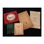 One box assorted railway ephemera including 1907 British Standards Specifications for materials used