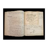 Circa late Victorian Album: manuscript notes on British History and Monarchs, Military History
