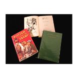 RICHMAL CROMPTON: 3 titles: JUST WILLIAM'S LUCK, 1948, 1st edition, original green cloth: WILLIAM