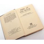 AGATHA CHRISTIE: PERIL AT END HOUSE, London, W Collins, 1932, 1st edition, 4pp adverts at end,