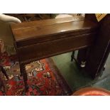 Small oak cased Dulcitone Piano by Thomas Machell & Sons, 38 x 15 x 33ins