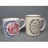 Wedgwood The London Mug, with an inscription "When a man is tired of London, he is tired of Life",