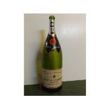 Moet & Chandon Brut Imperial champagne bottle, (Salmanazar)