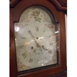 Mahogany long-case clock (a/f)