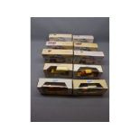 Ten assorted boxed Corgi die-cast models to include commercial vehicles and buses