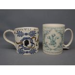 Wedgwood mug to commemorate the wedding of Prince of Wales and Lady Diana Spencer, one of a
