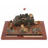 Painted composition group "Good Morning Vietnam!"(US M113 Armoured Cavalry Assault Vehicle) Men of