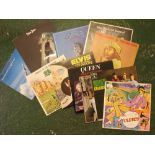 Quantity of assorted LPs to include Queen, Elton John, Elvis etc