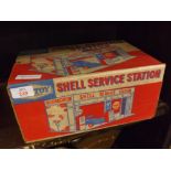 Mettoy boxed Shell Service Station