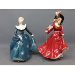 Two Royal Doulton figures to include Figure of the Year 'Patricia' model no HN3365, 'Fragrance'