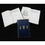 A A MILNE: 3 titles: WINNIE THE POOH, 1926, 1st edition, original cloth gilt worn, top edge gilt,