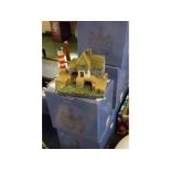 Collection of ten Minster giftware models of lighthouses, all in original boxes