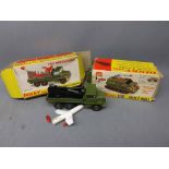 Two boxed Dinky Toy vehicles to include a Shado 2 mobile model no 353, together with a further