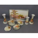 Decorative dressing table set