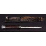 Mid-20th century Private Purchase fighting knife, William Rogers – Sheffield, England, “I cut my