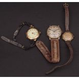 Mixed Lot: two various ladies wristwatches including Vertex, together with a presentation