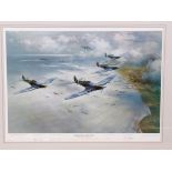 Frank Wootton limited edition D-Day, June 6th 1944, the triumph of air power , No 295/850 with