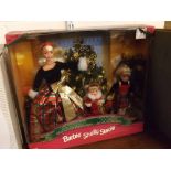 Boxed Barbie Christmas Sisters to include Barbie, Shelley and Stacey