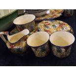 Grimwade Royal Wilton Marguerite Chintz decorated part tea set