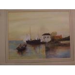 Carlos Diaz, signed and dated 92/94, pair of watercolours, Landscapes, 11 x 14ins (2)