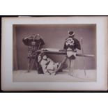 LATE 19TH CENTURY MEIJI PERIOD JAPANESE PHOTOGRAPH ALBUM containing 24 albumen print photographs (21