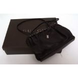 Grey Gucci ladies evening bag, 12ins wide (boxed)