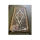 Navajo vintage rug and further book on Navajo rugs, 57 x 29ins