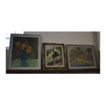 Marjorie Neden, two signed group of three oils on board, Still Life studies, assorted sizes (3)