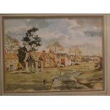 Christopher Forsey, signed pair of watercolours, "The High Street Sheere" and "The Green Ockley", 10